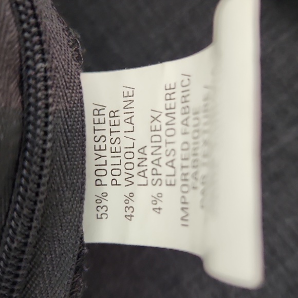Anne Klein.Y2K  Gray pleated  drop waist preppy academia School girl mini skirt. - Picture 6 of 6